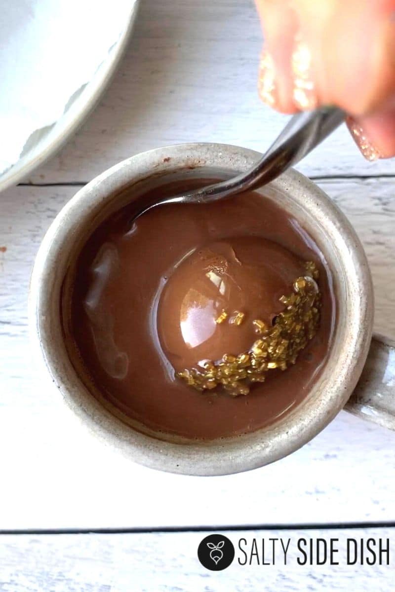 hot chocolate bomb