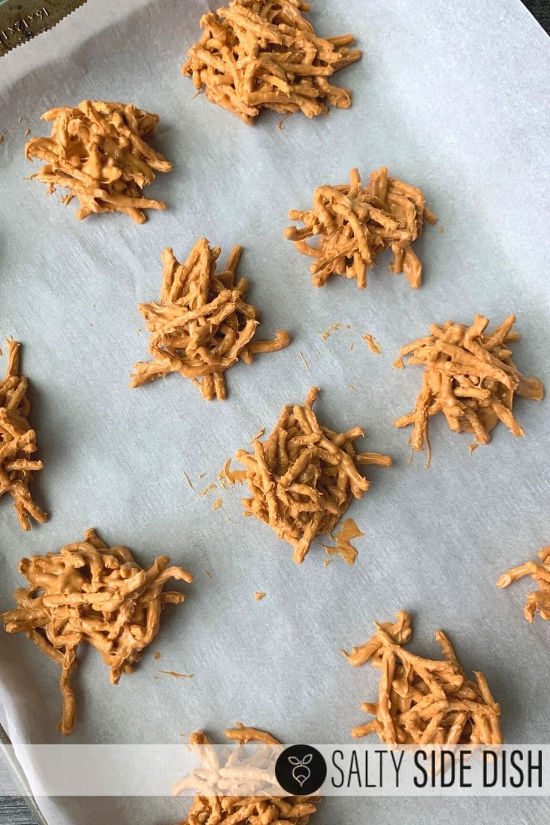 Butterscotch Haystack Cookies