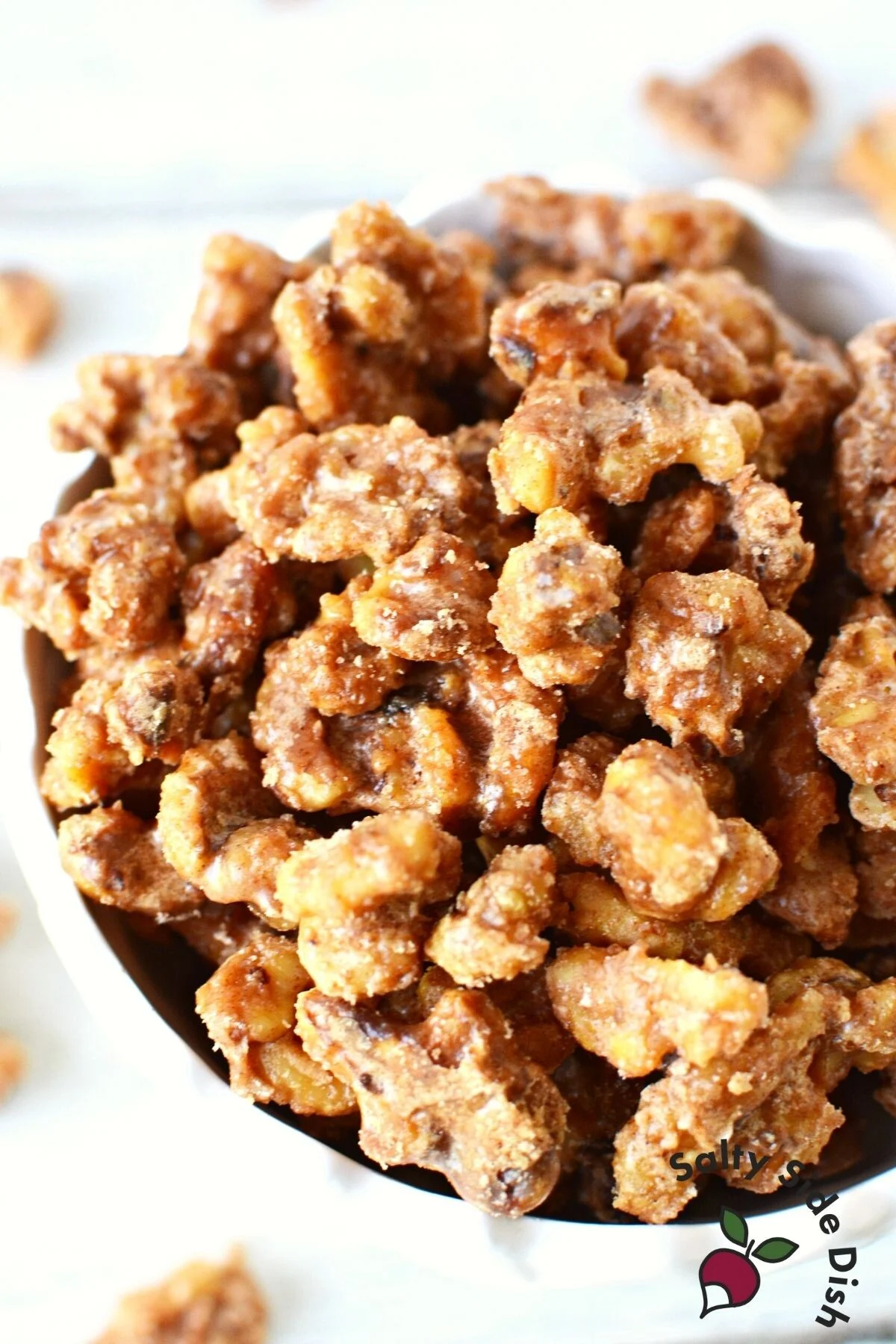 walnuts in a bowl.