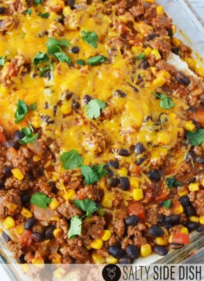 beef tortilla casserole recipe
