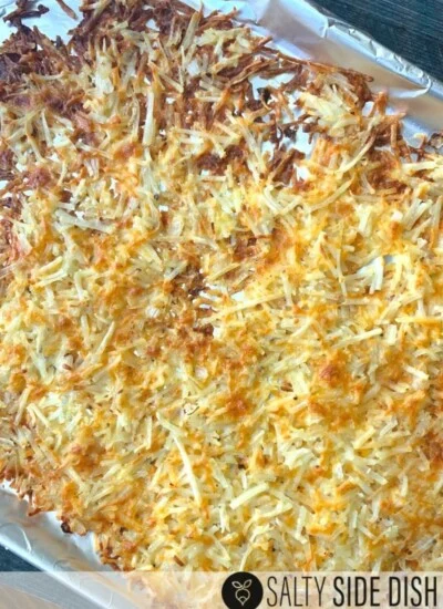 crispy sheet pan hashbrowns