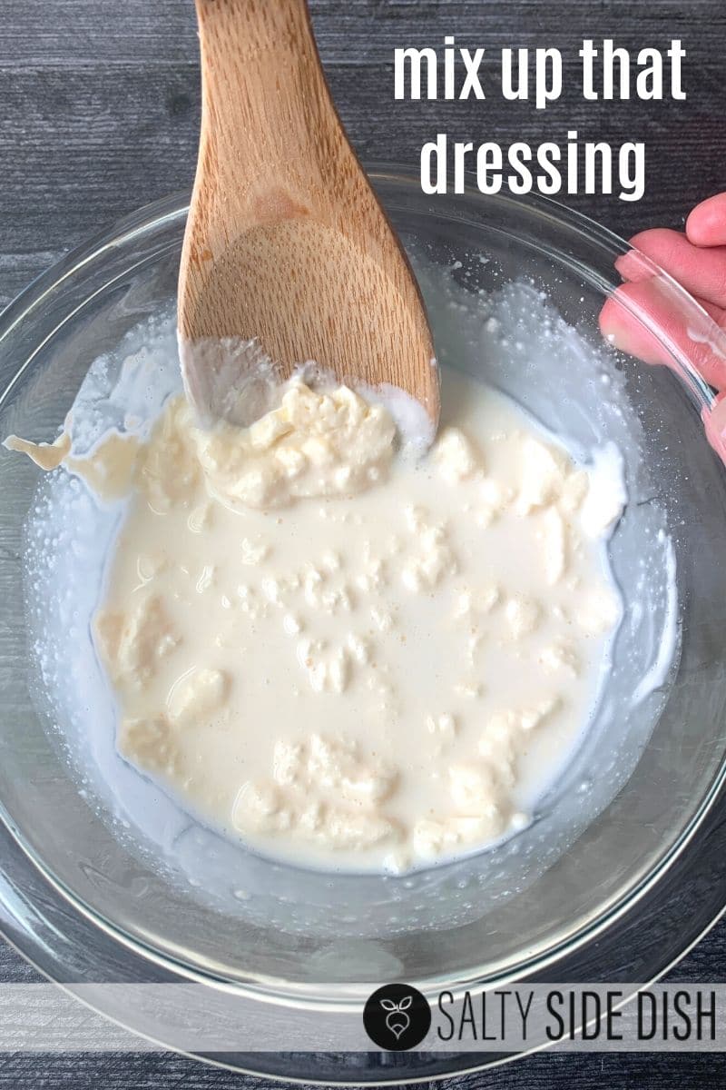 mix up keto friendly broccoli salad dressing
