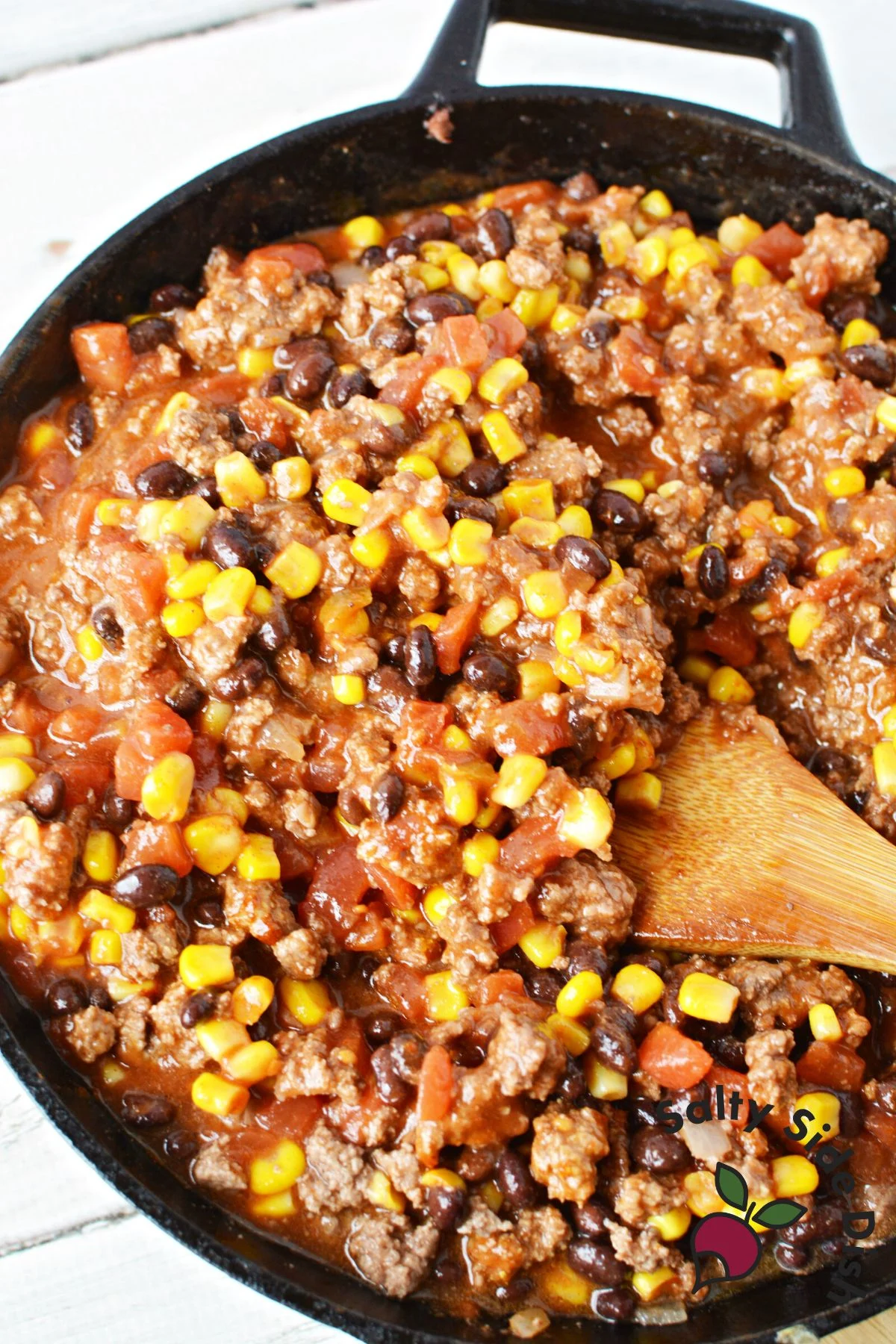 variations of ingredients in cast iron skillet