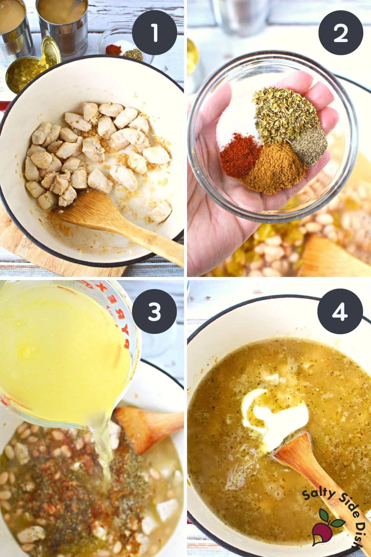 northern bean white chicken chili.