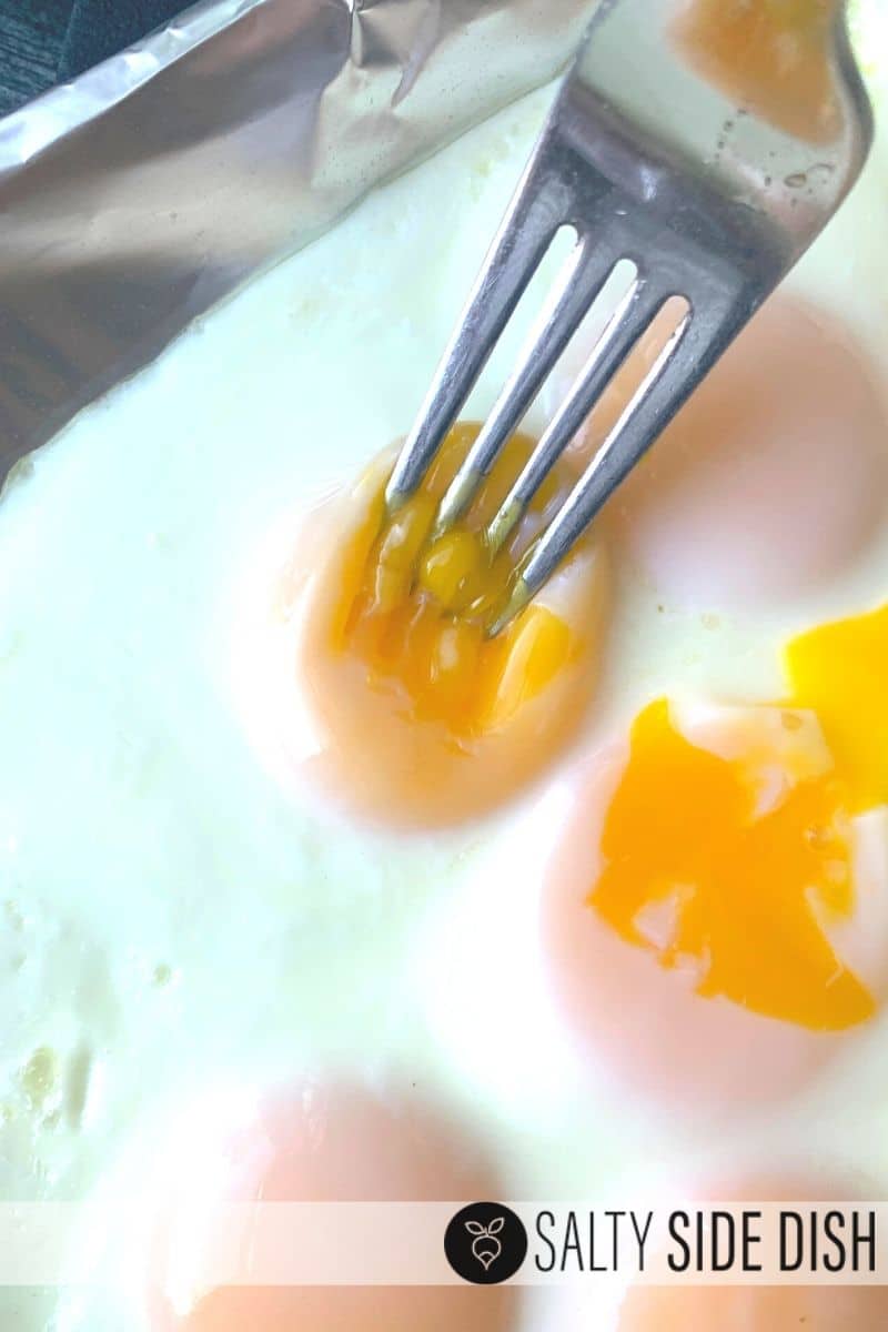 oven fried eggs