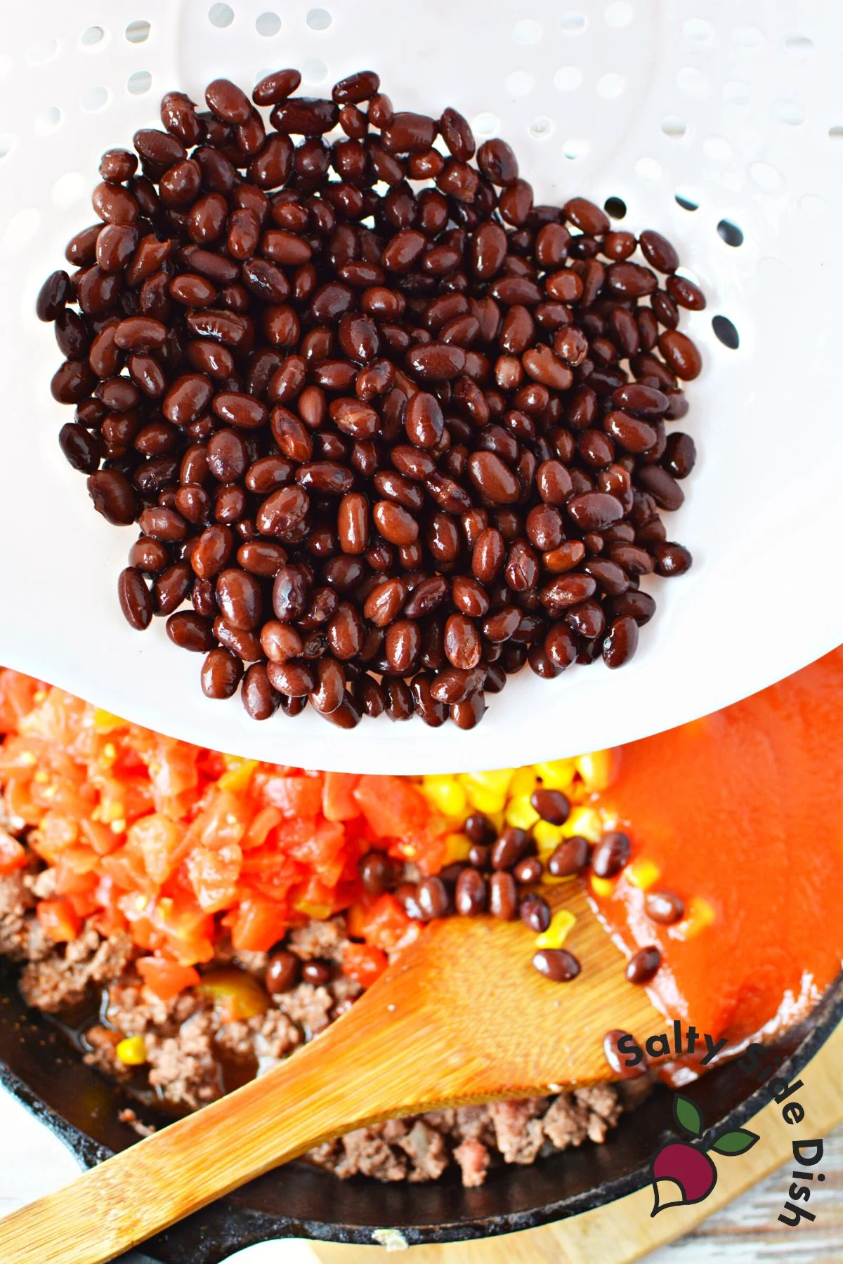 how to make quesadilla casserole with black beans