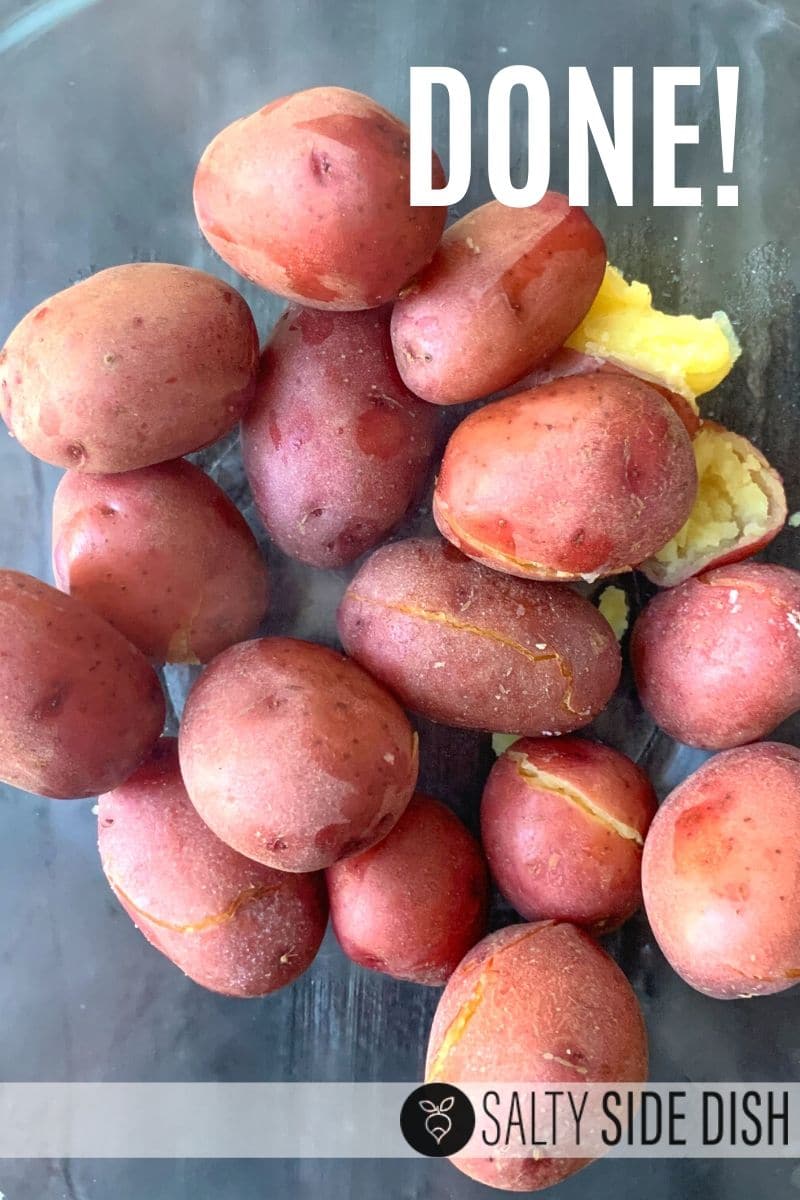 pressure cook 10 minutes on high for red potatoes