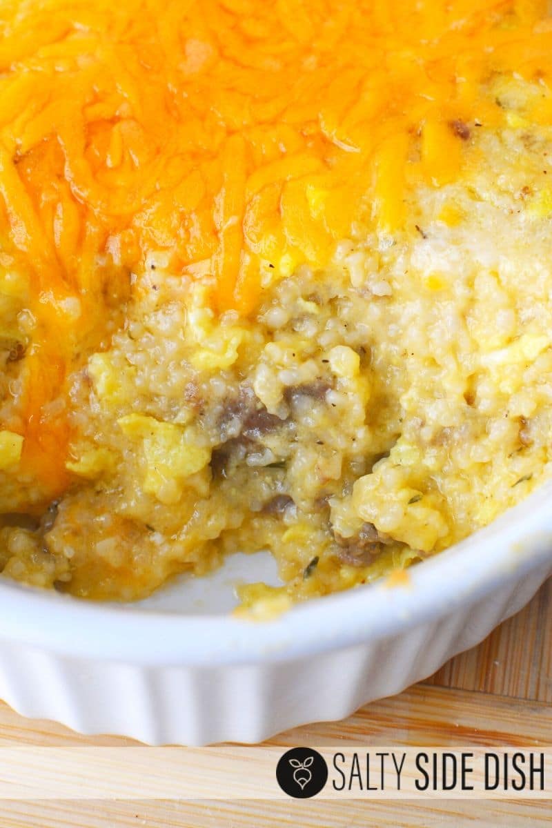Sausage And Grits Casserole