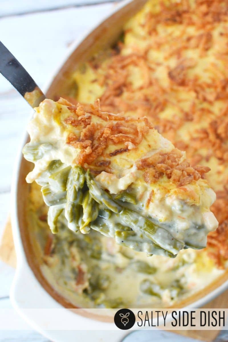 Cheesy Asparagus Shrimp Casserole
