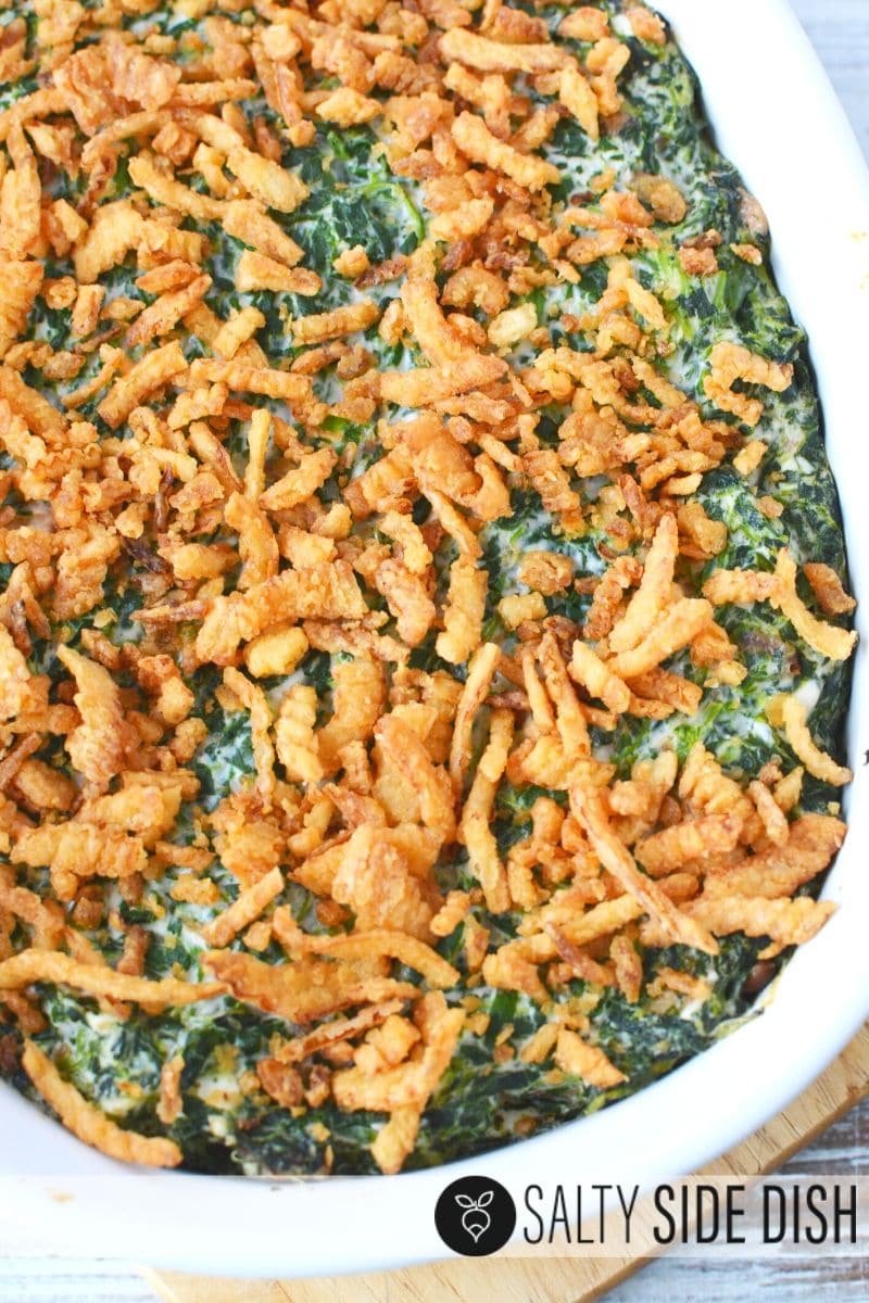 Creamy Spinach Casserole