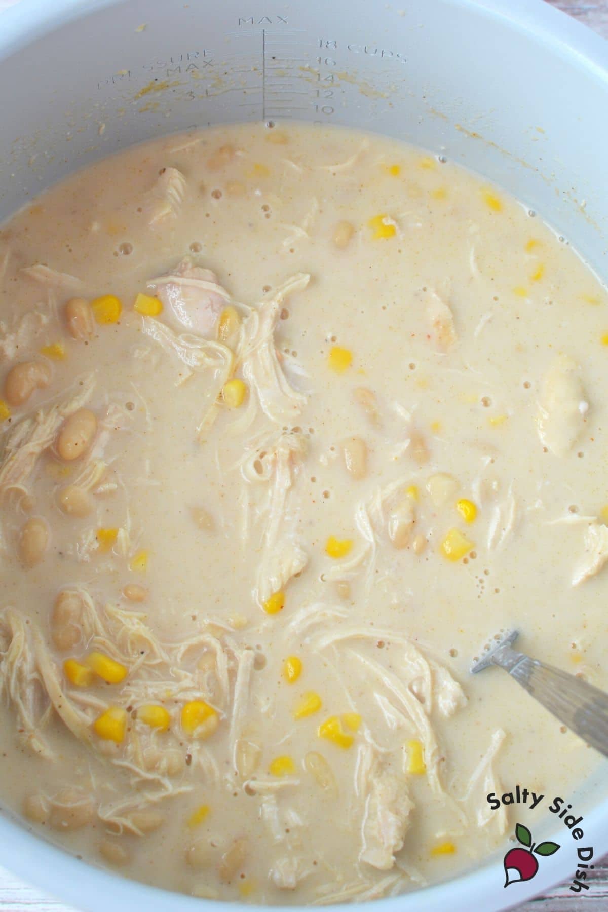 white chicken chili in ninja foodi pot