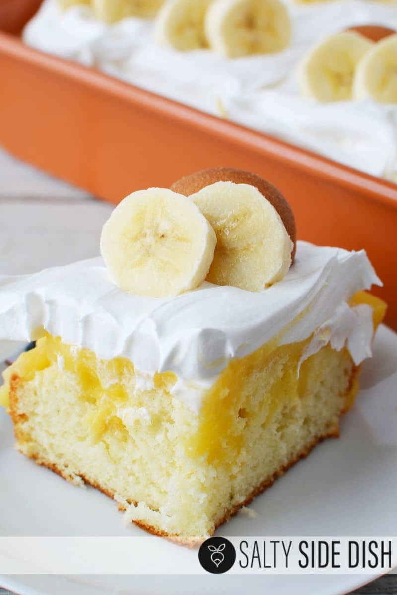 banana poke cake recipe.
