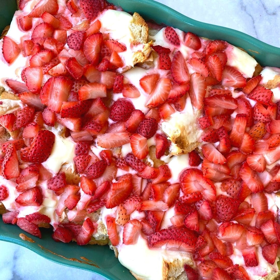 Strawberry French Toast Bake