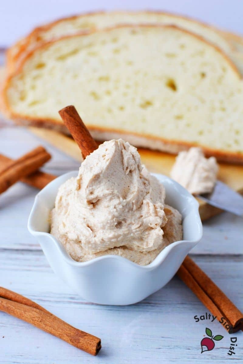 brown sugar butter in a bowl