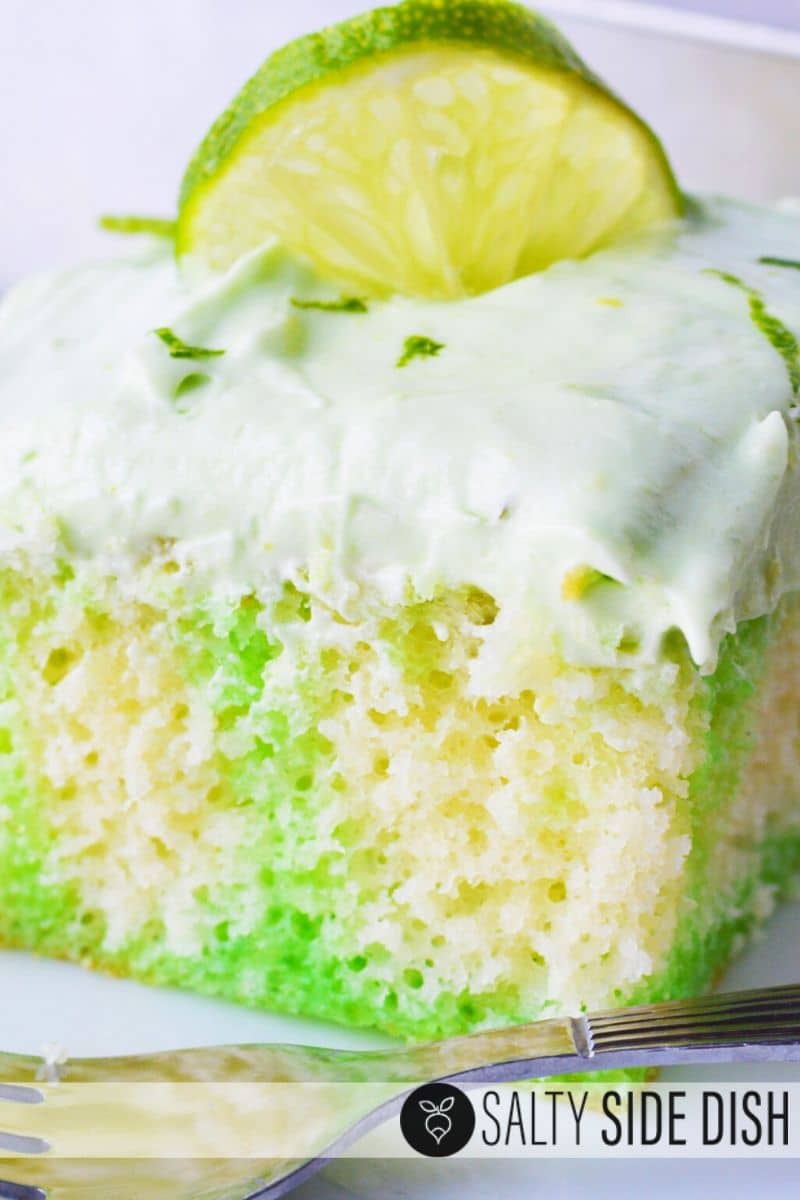 Key Lime Jello Poke Cake Recipe
