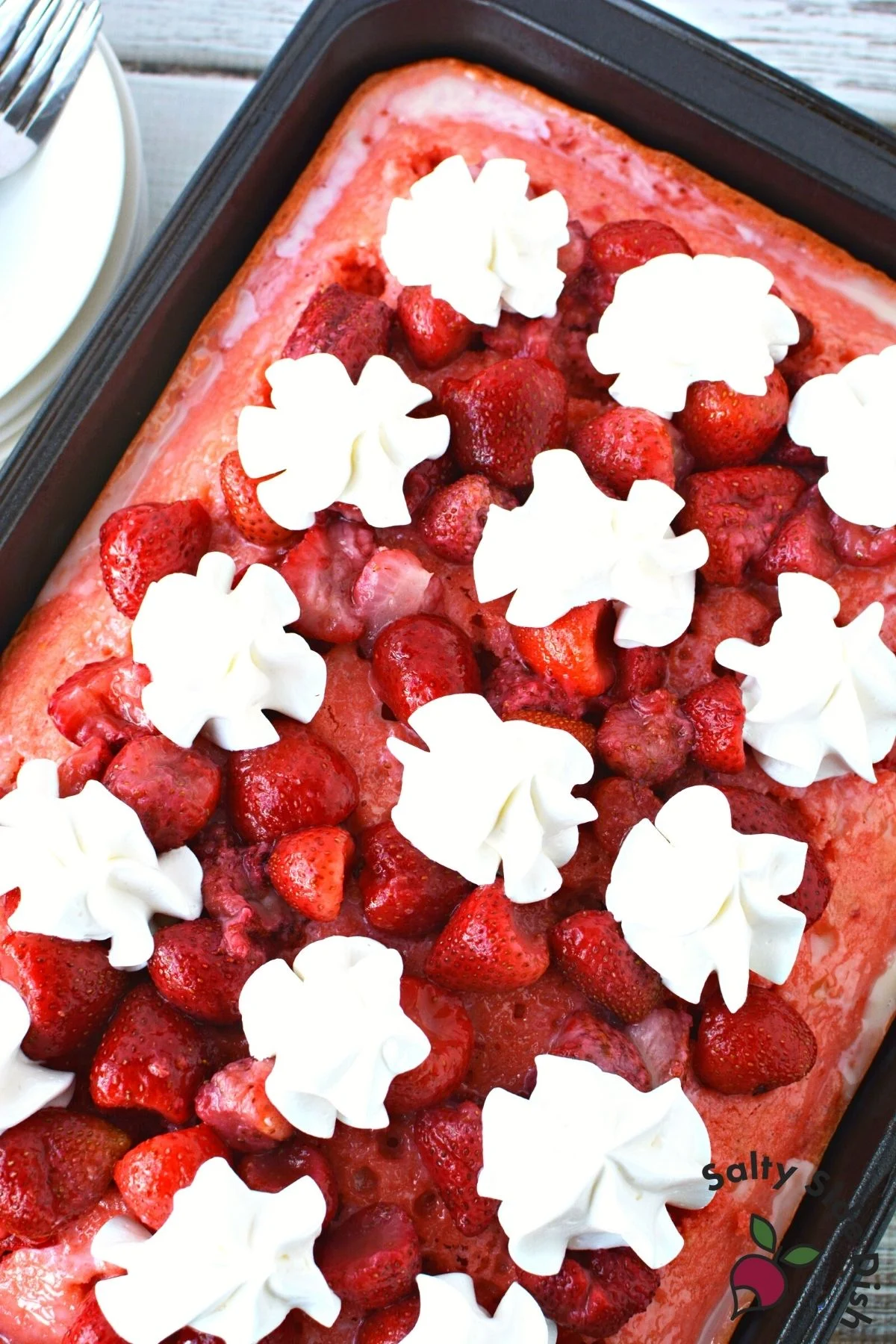 Strawberry Poke Cake