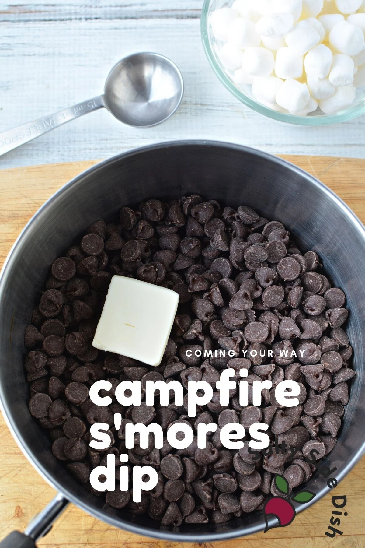 campfire smores dip recipe.