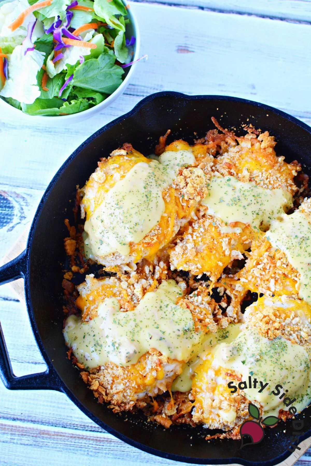 cast iron chicken breast dinner recipe.