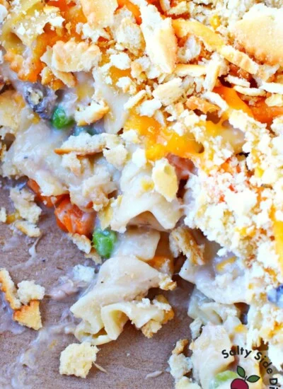 cheesy tuna casserole recipe.