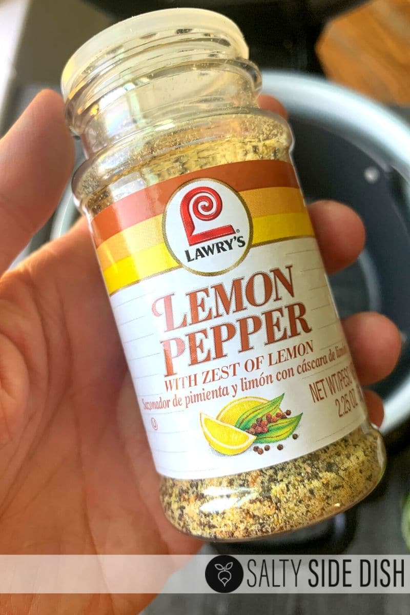 Lemon pepper seasoning