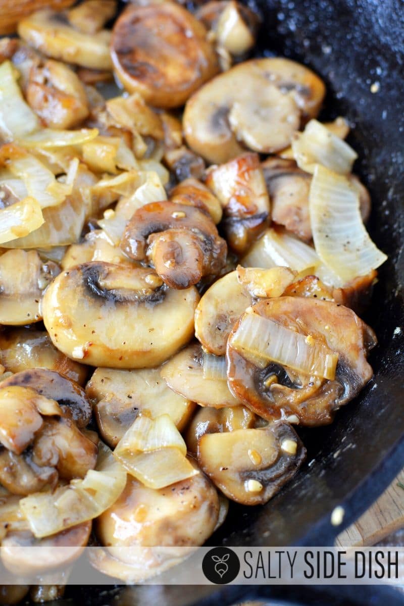 Sautéed Mushrooms and Onions