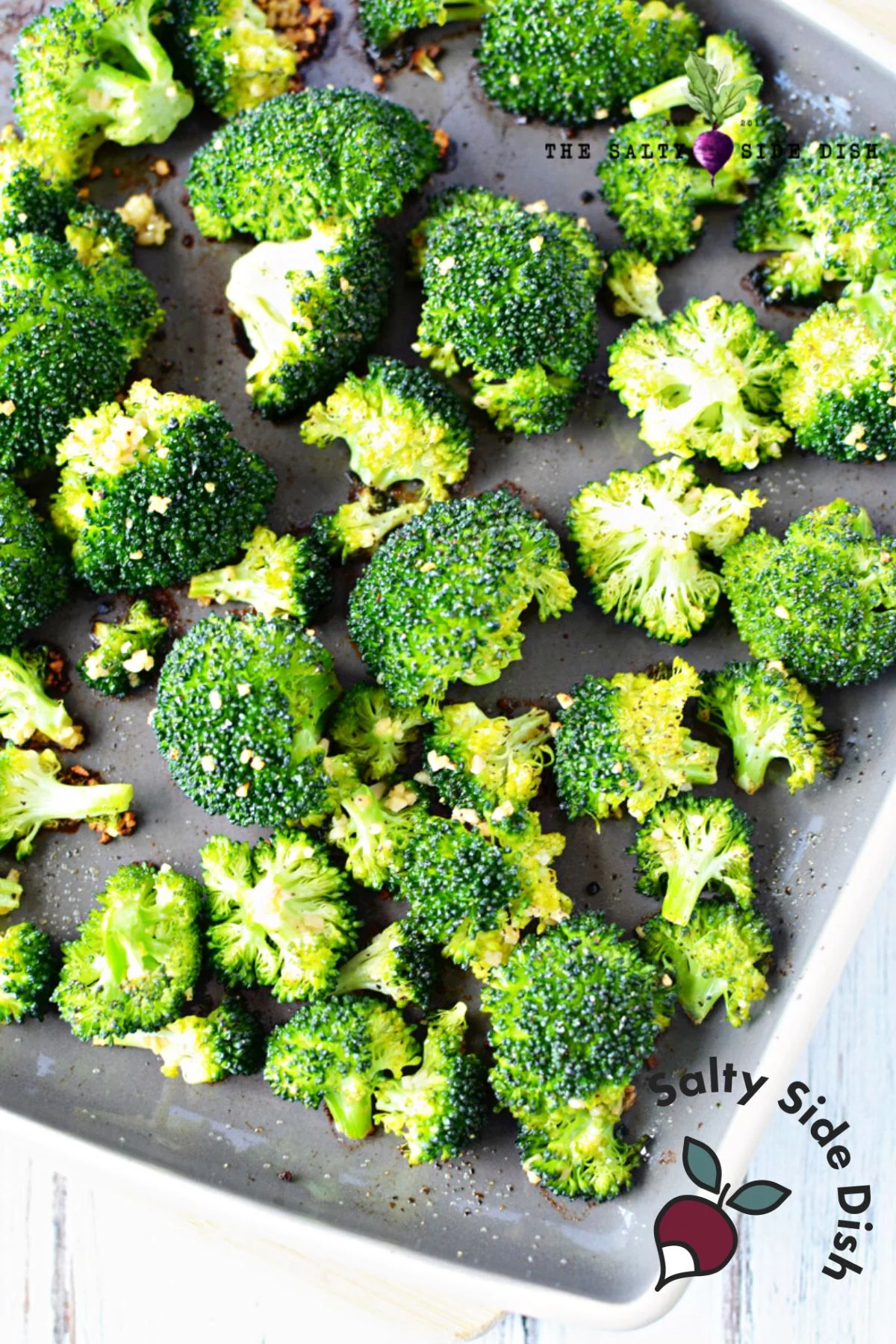 roasted broccoli makes a great side for swedish meatballs.