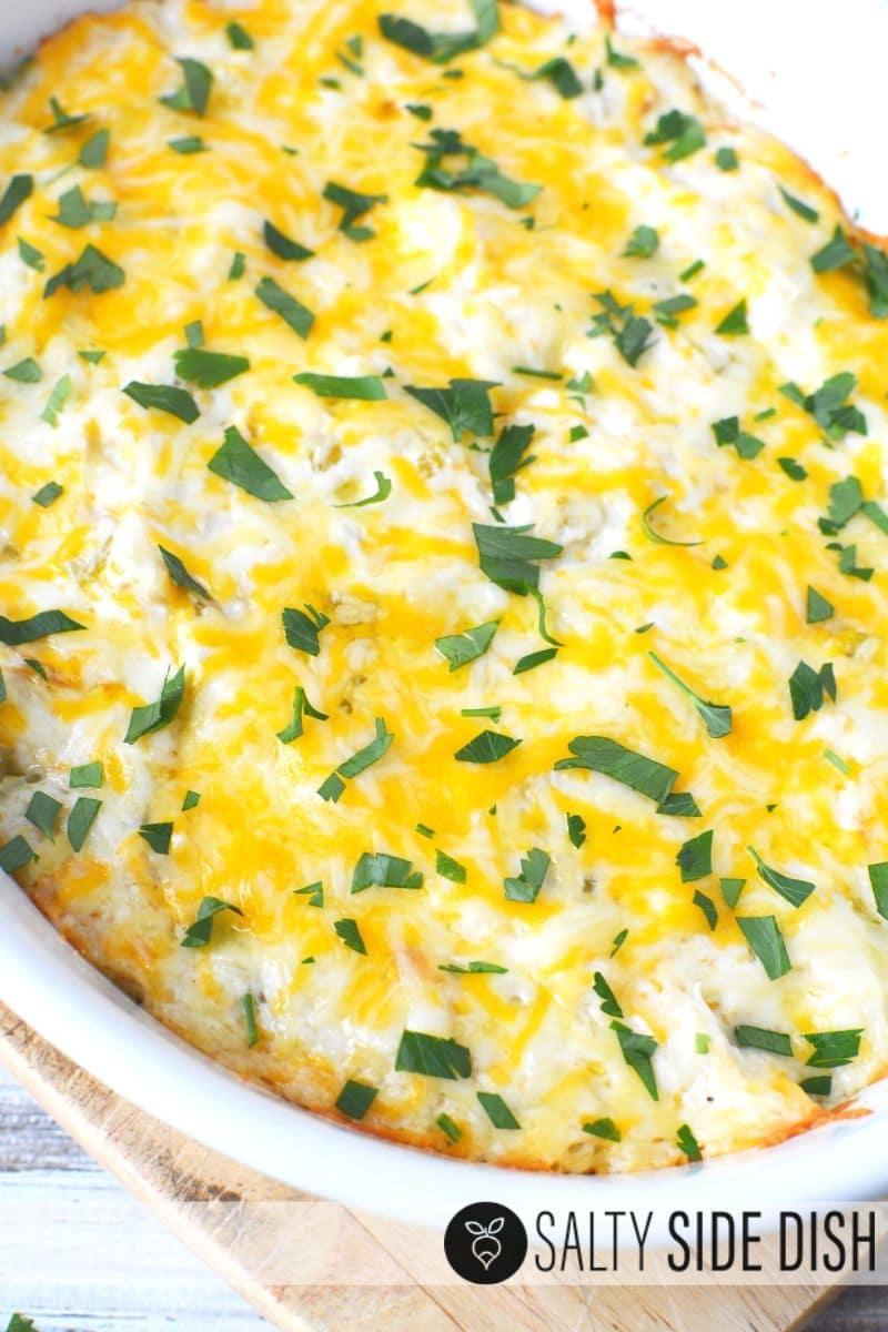 chicken enchilada dip.