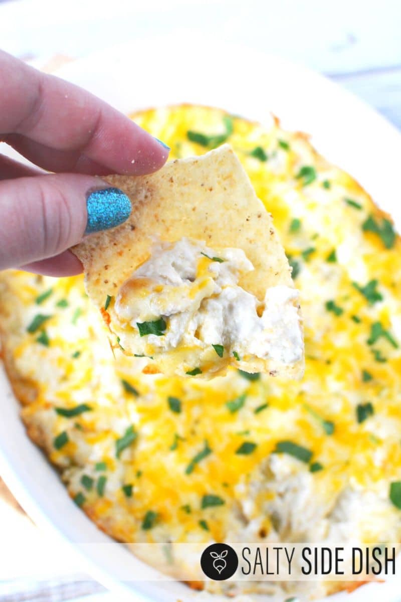Hot and Cheesy Chicken Enchilada Dip Recipe