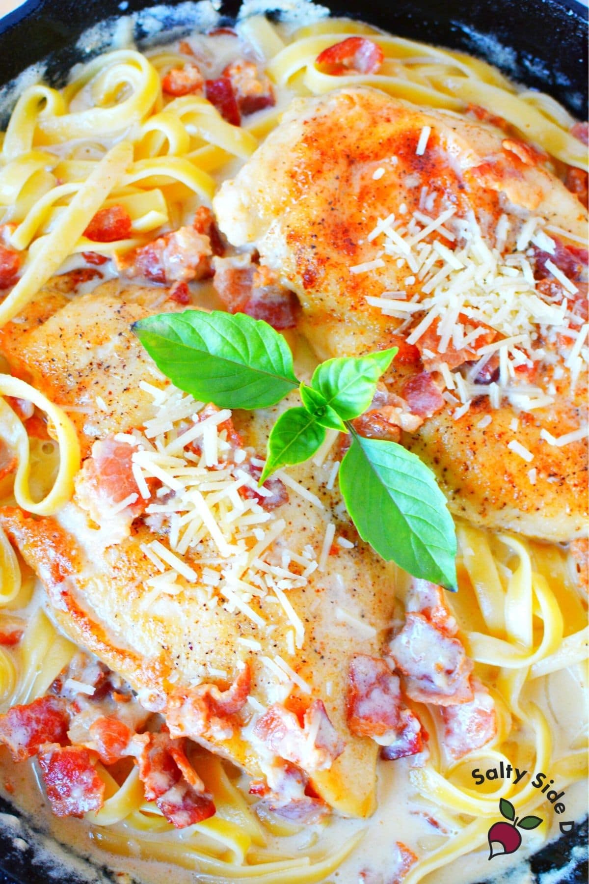 Creamy Chicken and Bacon Pasta