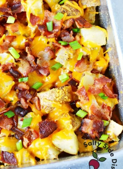potato and chicken casserole bake.