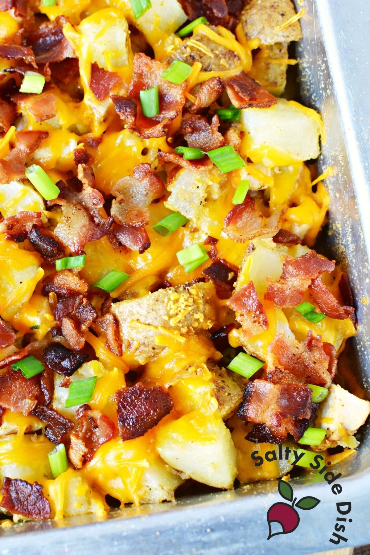 Cheesy Chicken Potato Casserole