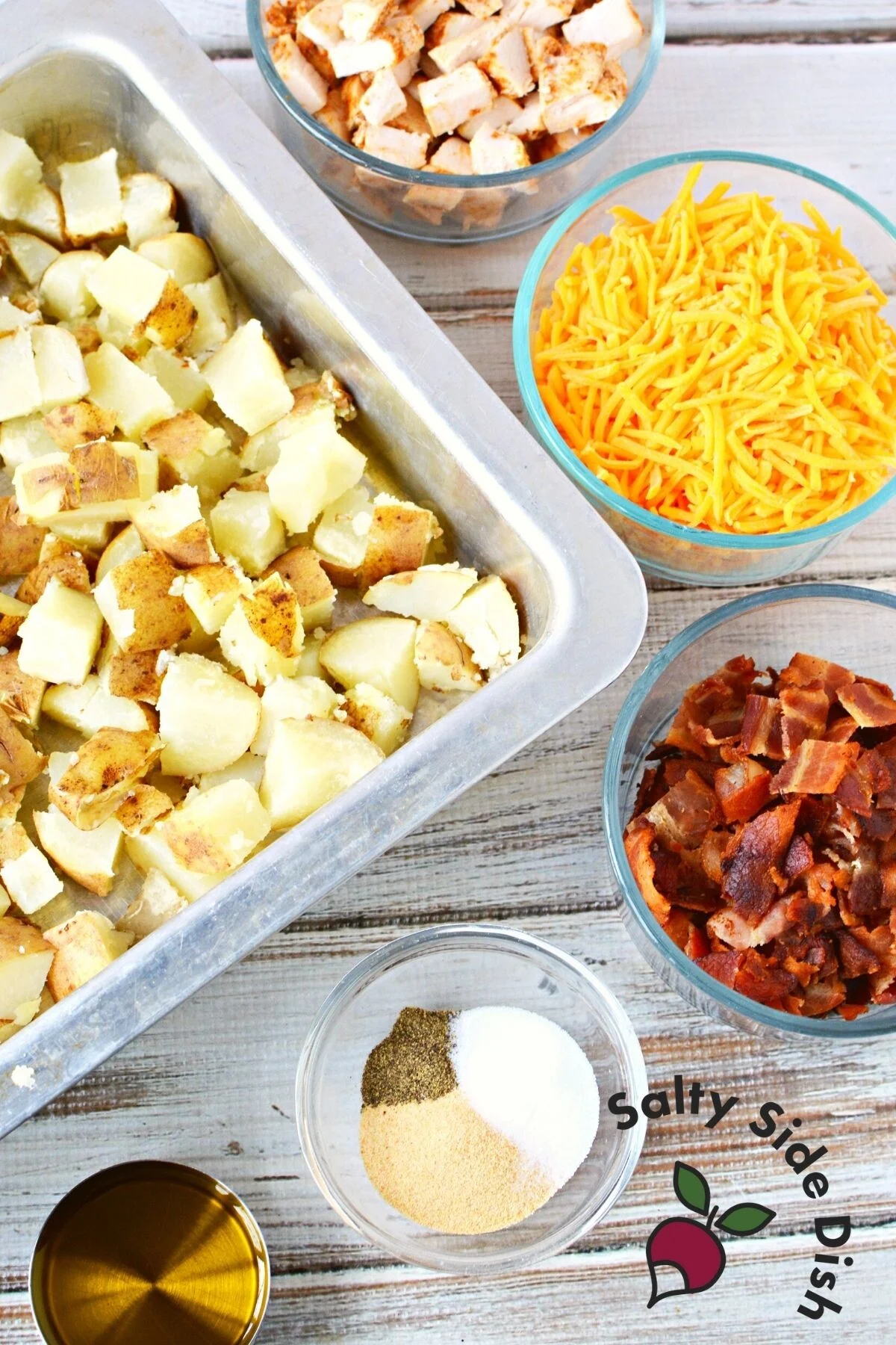 potato casserole ingredients.