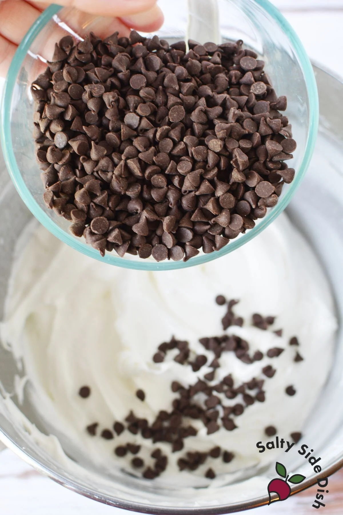mini chocolate chips.