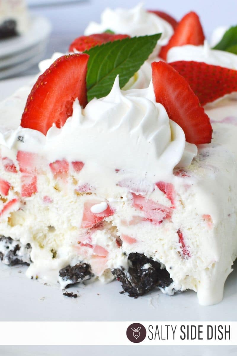 strawberry ice box cake