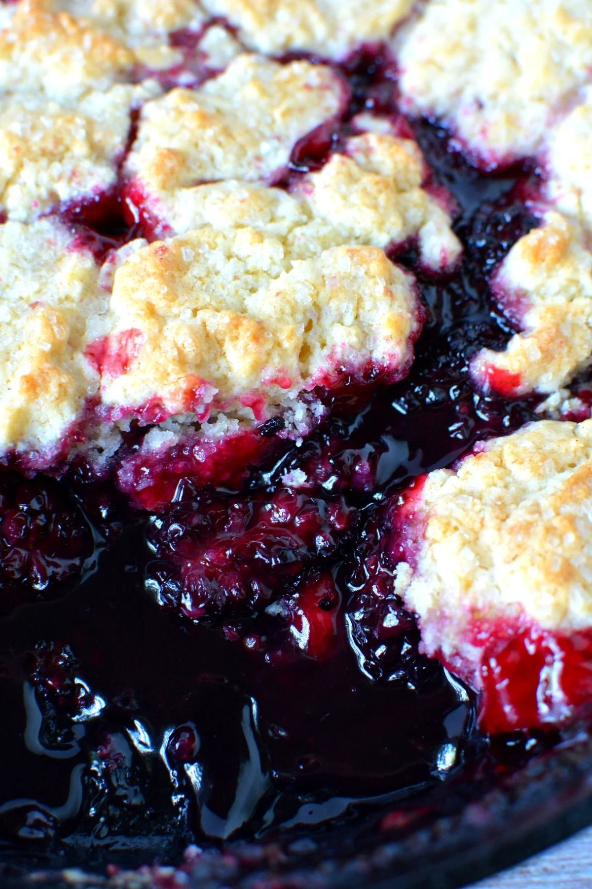 Cast Iron Blackberry Cobbler Recipe