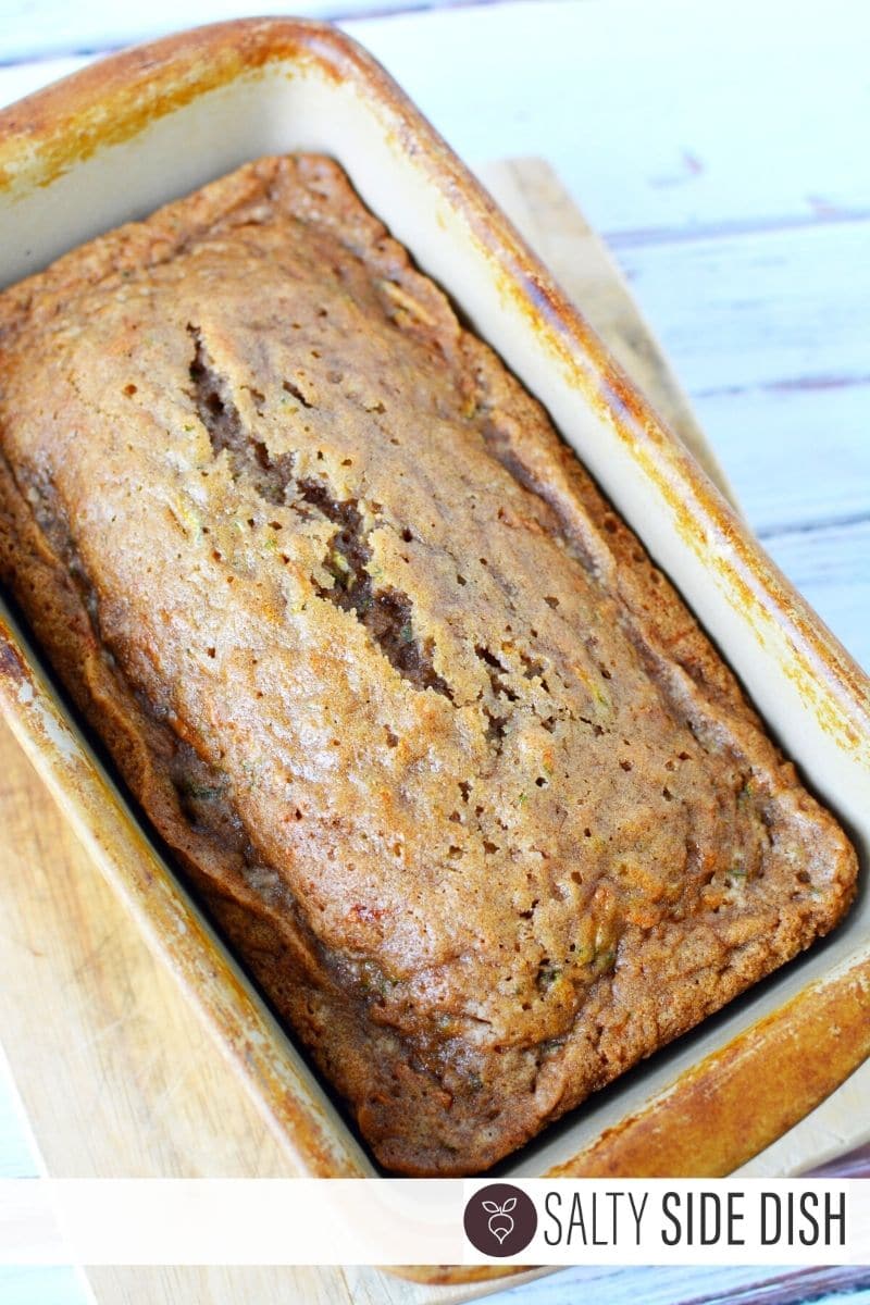 bake zucchini bread until toothpick is clean