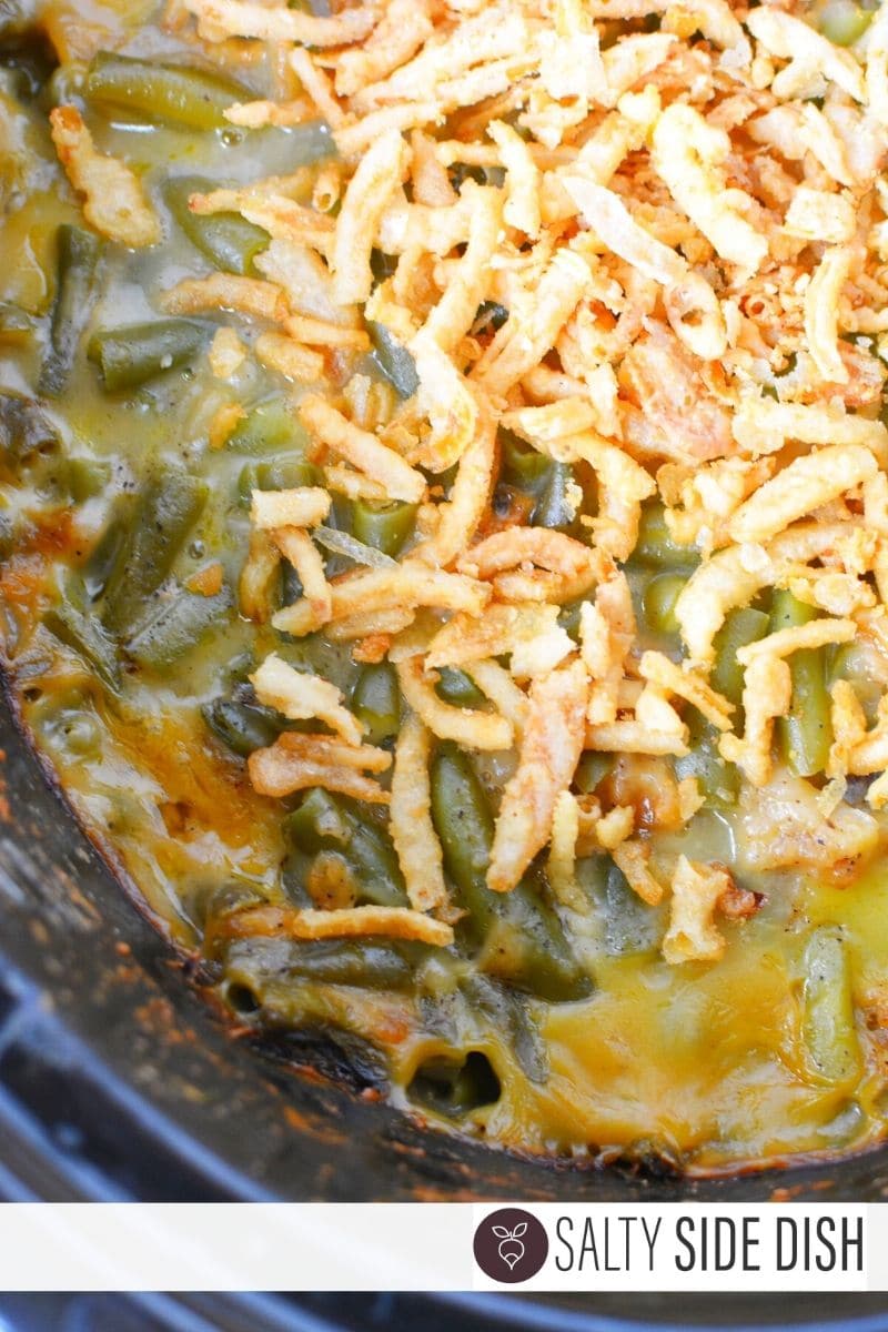 fried onions with delicious soups in a slow cooker