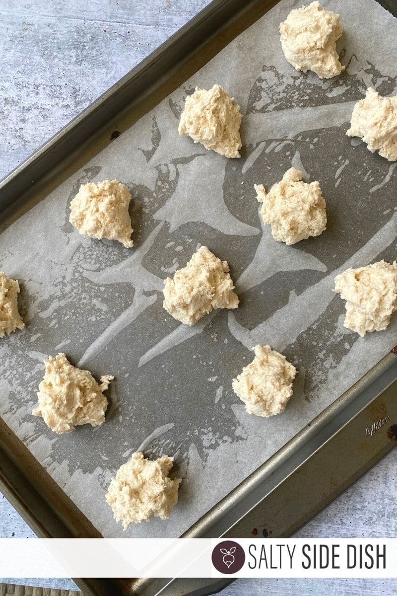 easy drop biscuits on a pan