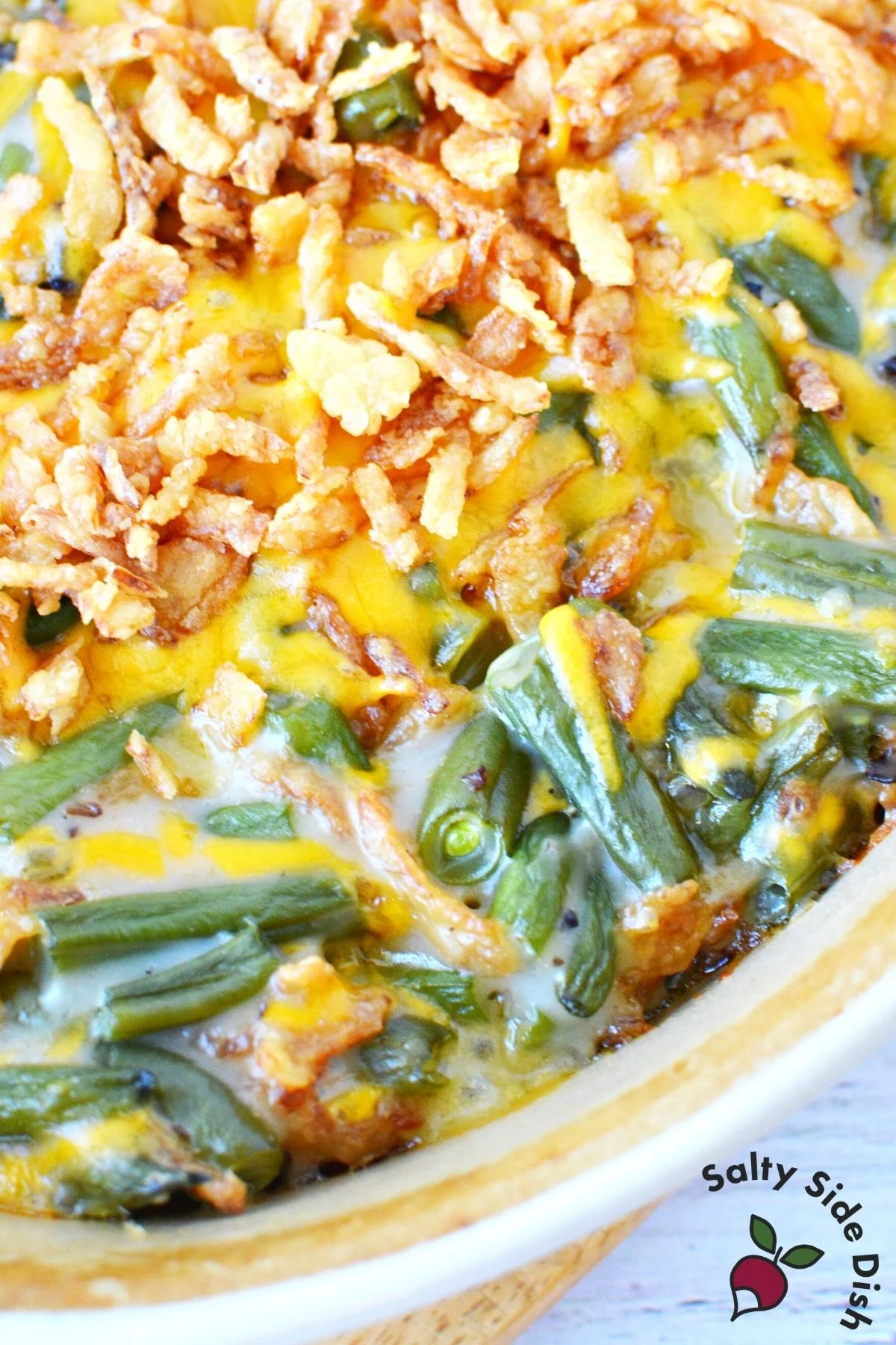Green Bean Casserole with Fresh Green Beans