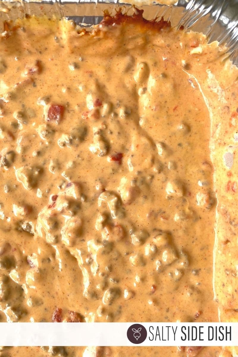 TikTok Velveeta Queso Dip with Ground Beef