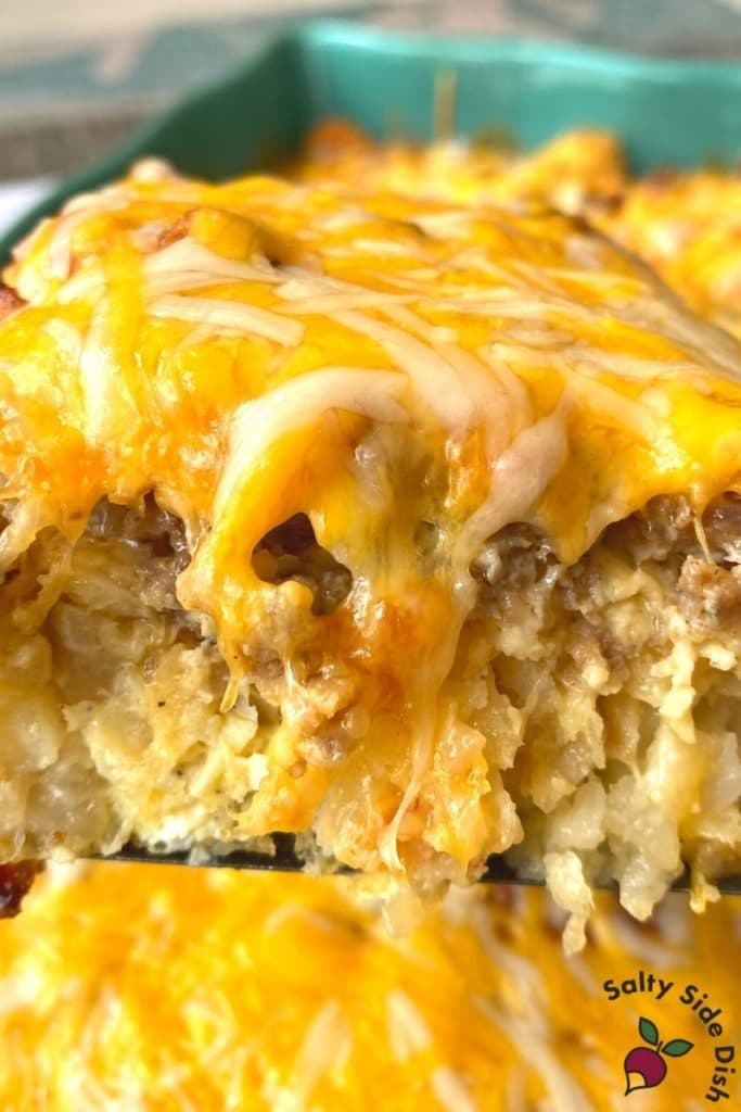 tater tot casserole for a crowd.