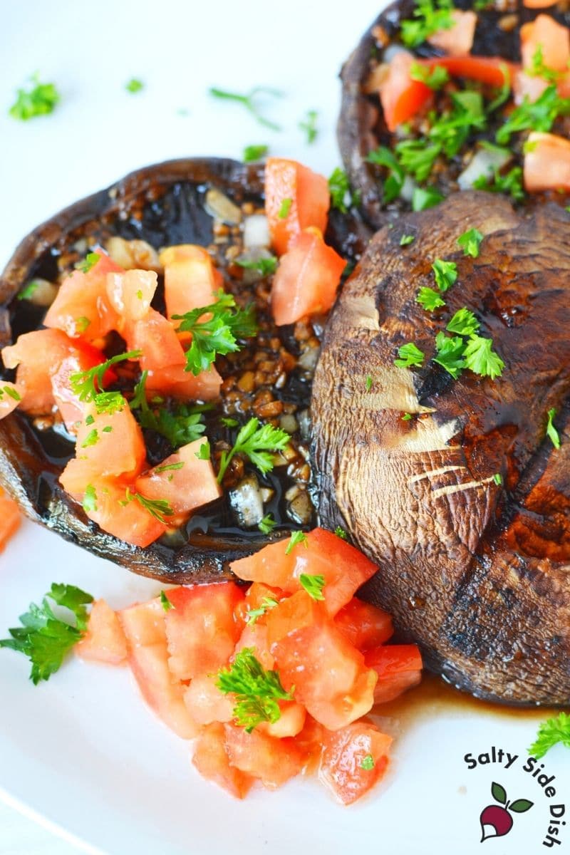 how to grill a portobello mushroom