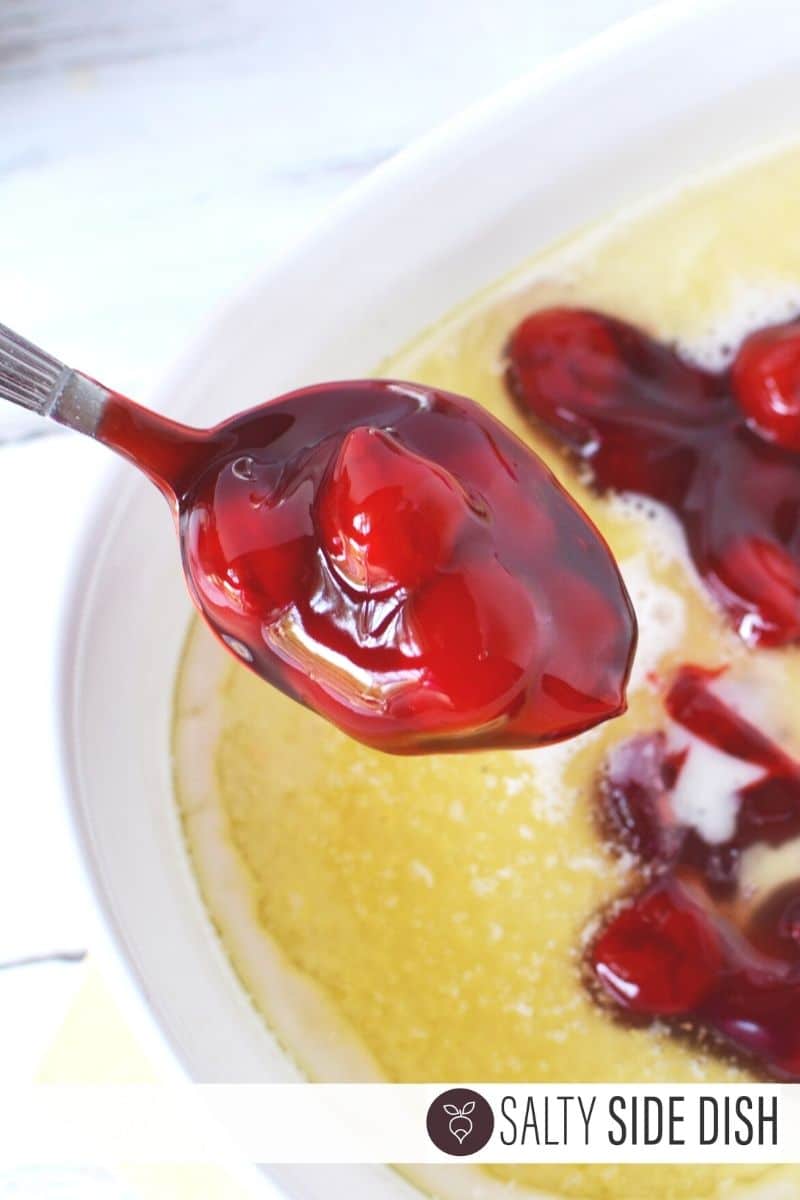 cherry pie filling alternate for a dump cake.