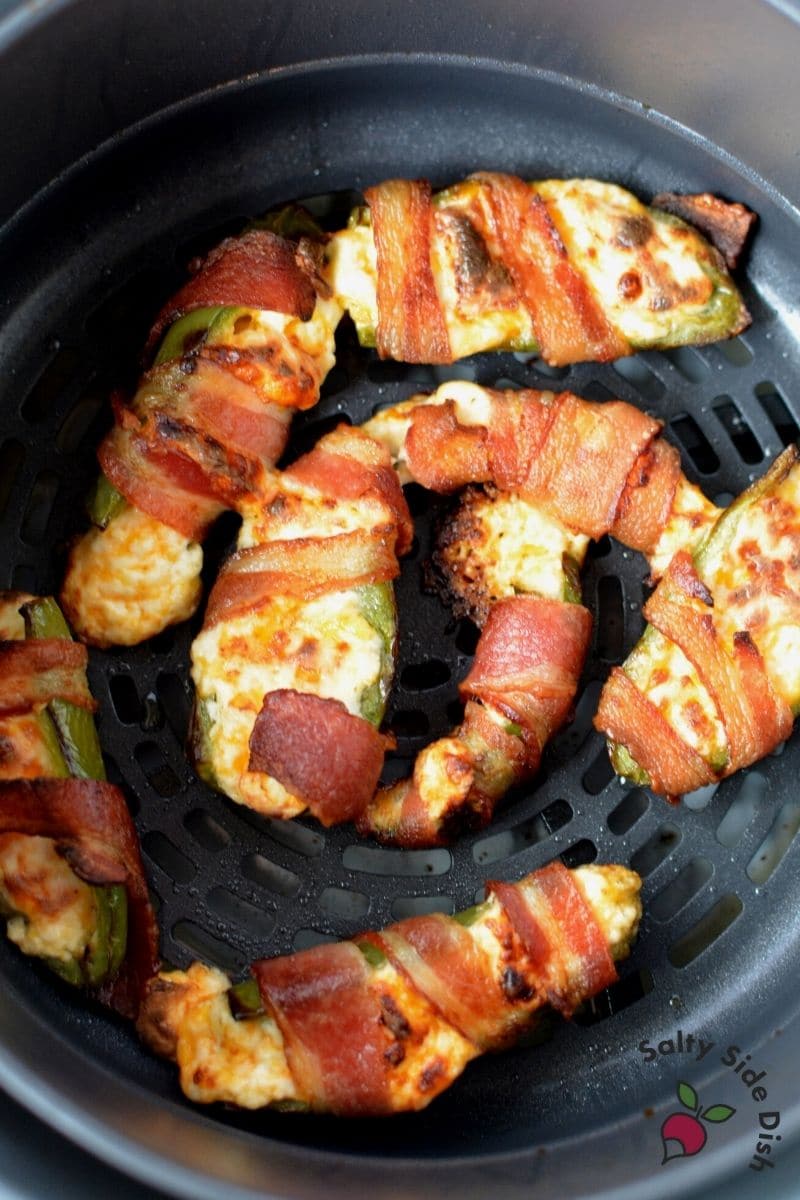 Crisp up jalapenos in air crisp air fryer basket