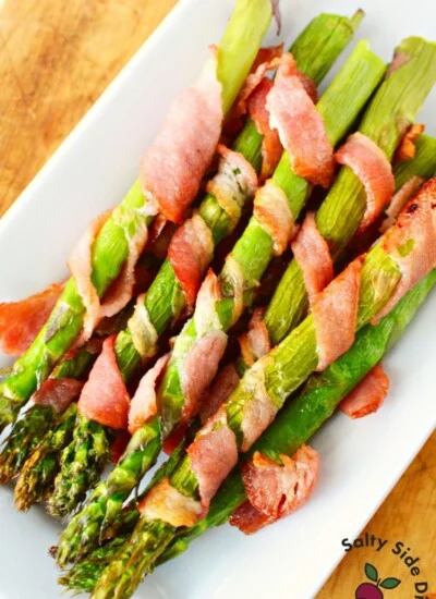 asparagus bacon wrapped from air fryer.