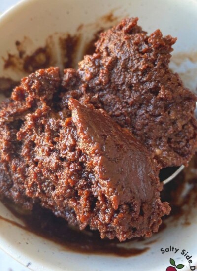 mug cake recipe from Tiktok, molten lava