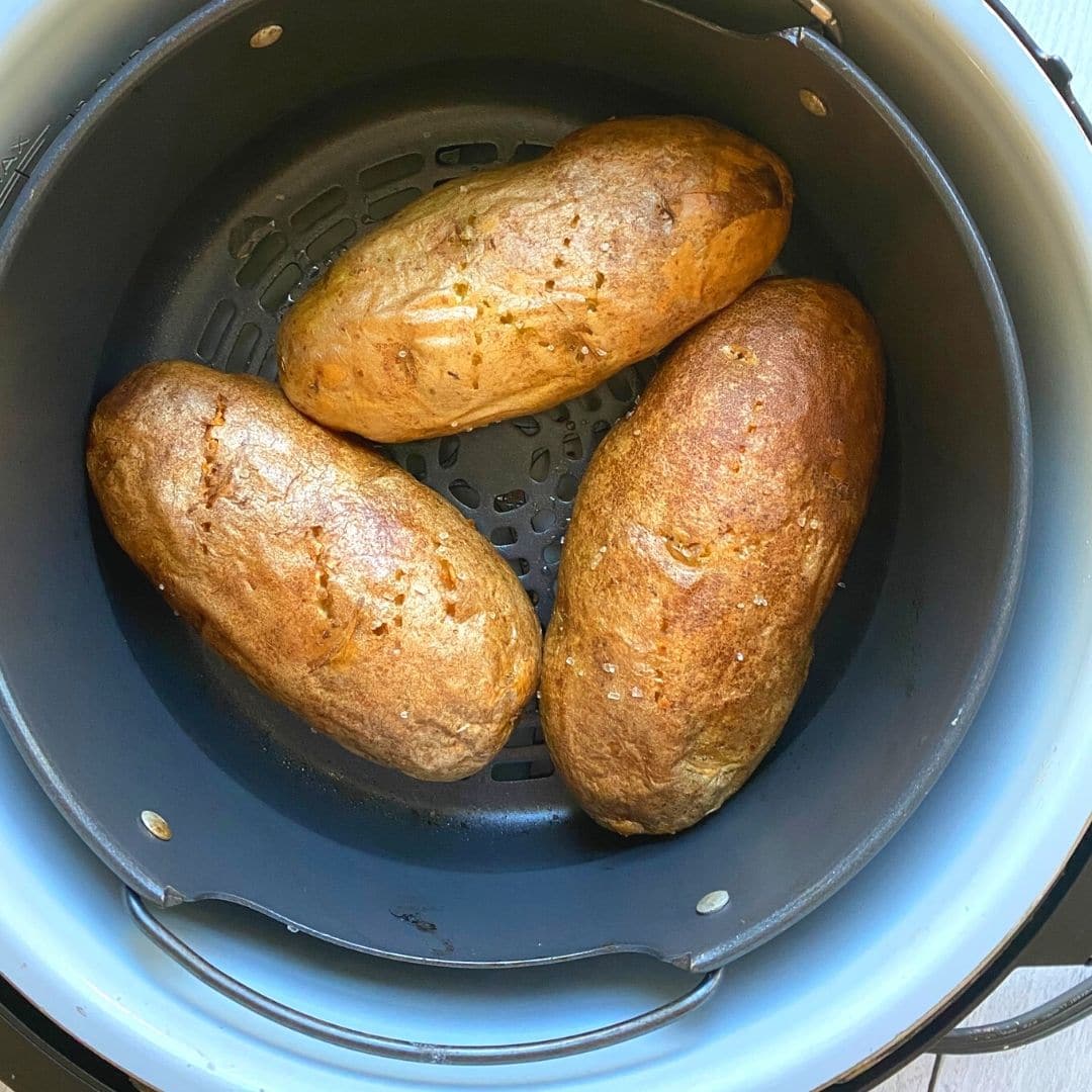 Ninja Foodi Baked Potatoes