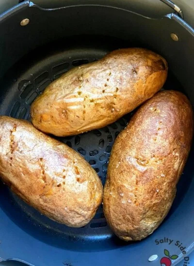 ninja foodi air crisp baked potatoes recipe