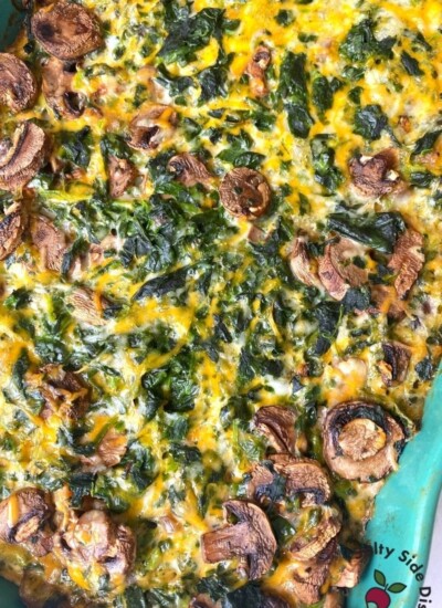 spinach breakfast casserole