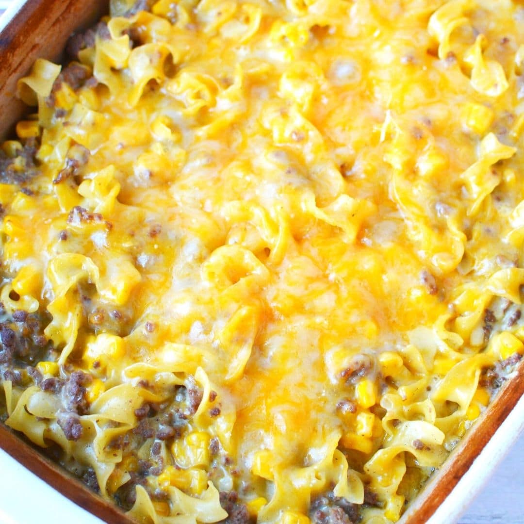 Easy Cheeseburger Casserole